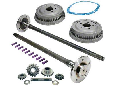 Chevy Truck Axle Conversion Kit, 5 Lug, Rear, 1963-1970