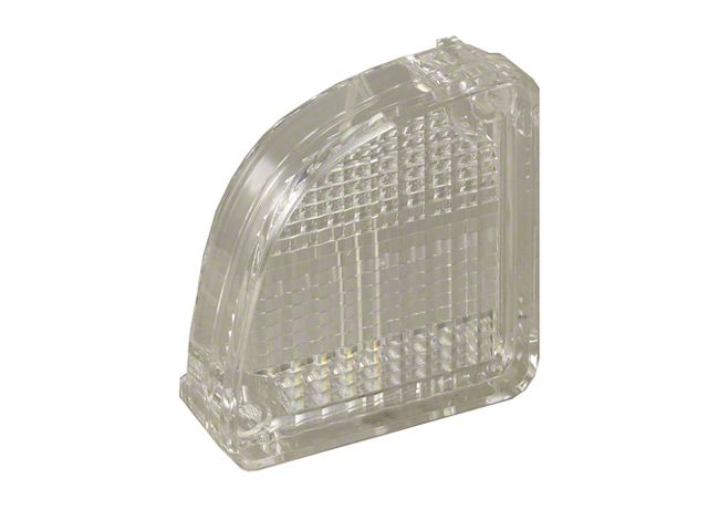 Chevy Truck Back-Up Light Lens, Left, Fleet Side, 1967-1972