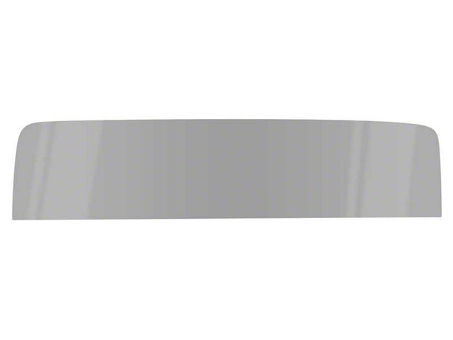 Dark Lens Rear Window Ecklers Back Window Glass; Dark Smoke Tint (67-72 C/K10 w/ Large Rear ...