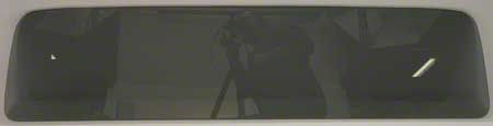 Dark Lens Rear Window Ecklers Back Window Glass; Smoke Gray Tint (60-66 C/K10 w/ Large Rear ...