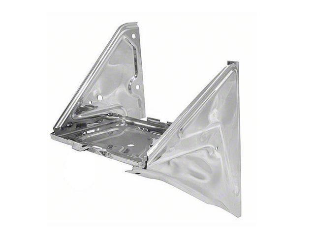 Chevy Truck Battery Tray, Stainless Steel, Polished, 1960-1966