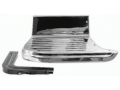 OPR Chevy Truck Bed Step, Chrome, Short Bed, Step Side, Left, 1955-1966