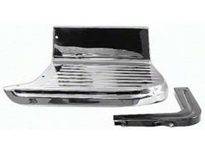 Chevy Truck Bed Step, Chrome, Short Bed, Step Side, Right, 1955-1966