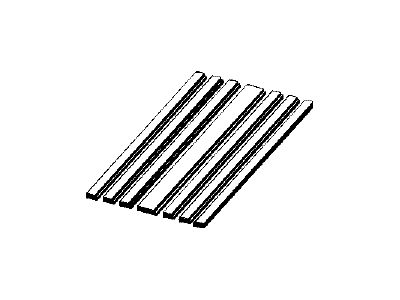 Bed Wood Floor Kit; Oak (57-72 C10, C20, Chevrolet/GMC Truck, K10, K20)