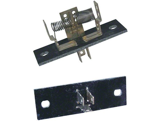 Chevy Truck Blower Motor Resistor, For Trucks Without Air Conditioning, 1967-1972