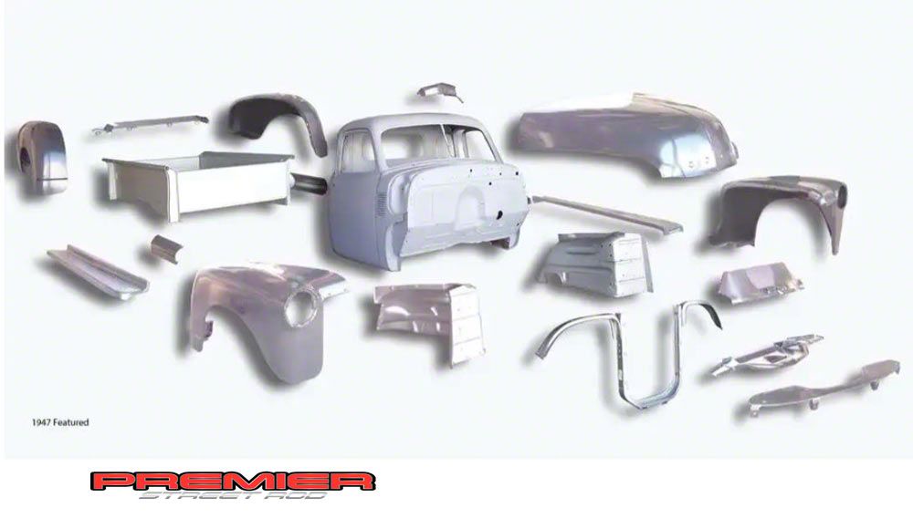 Ecklers Body Kit Complete Sheet Metal 47 51