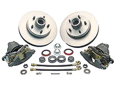 Chevy Truck Brake Kit, Front, At The Wheel, 1971-1972