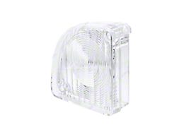 Bullseye Style Backup Light Lens; Driver Side (67-72 C10, C20, K10, K20)