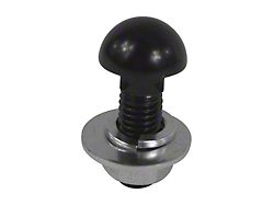 Bumper Bolt with Washers and Nut; Black (47-59 Chevrolet Truck; 60-72 C/K10)