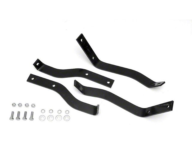 Chevy Truck Bumper Brackets, Rear, Step Side, 1955-1959