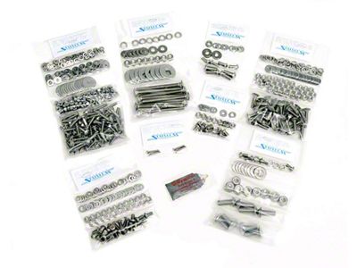 Button Head Bolts,Fleetside,Short Bed,S/S,60-66