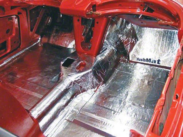 Hushmat Sound Deadening and Insulation Kit; Silver Foil; Bulk (Universal; Some Adaptation May Be Required)