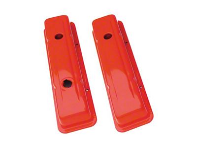 Chevy Truck - Camaro Orange Valve Covers, Small Block, Kit, 1967-1986