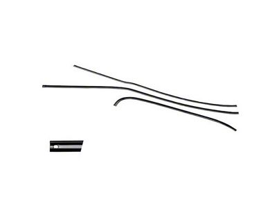 Chevy Truck Channel Set, Door Trim, 3 Piece, Left, 1947-1954