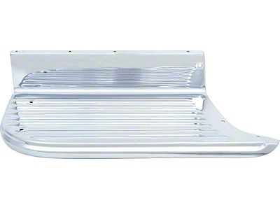 Chrome Bedside Step; Driver Side (55-59 Chevrolet Truck w/ Long Bed)