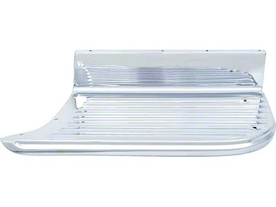 Chrome Bedside Step; Passenger Side (55-59 Chevrolet Truck w/ Long Bed)