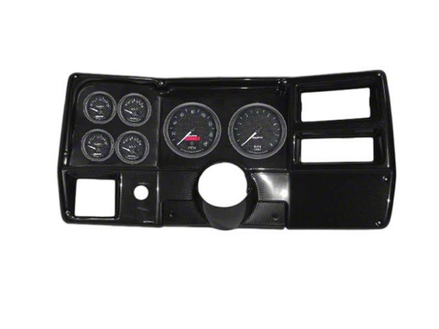 Chevy And GMC Truck Classic Dash Complete Six Gauge Panel With Autometer Phantom Electric Gauges, 1973-1983