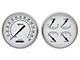 Chevy Truck Classic Instruments Classic White Series CustomGauge Package, 1947-1953