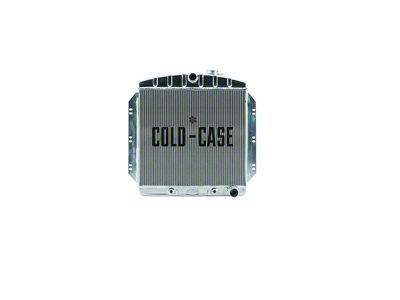 Chevy Truck Cold Case Aluminum Radiator, Big 2 Row, Automatic Transmission, 1960-1962