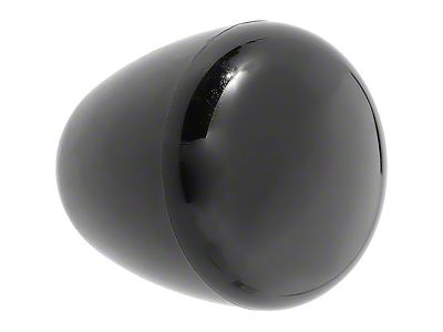 Column Shift Knob with 3-Speed or Automatic Transmission; Black (47-53 Chevrolet Truck)