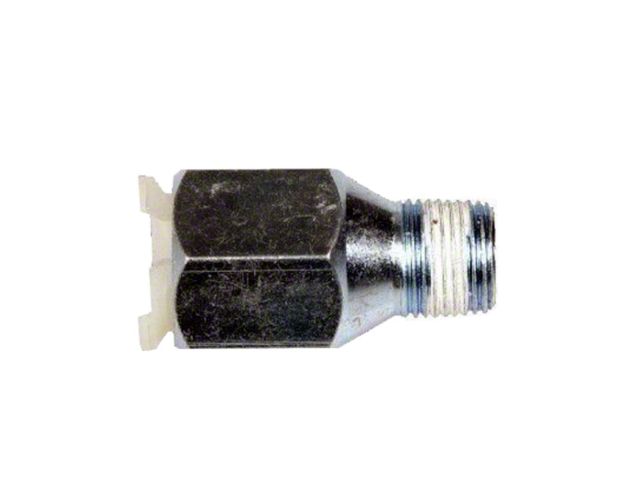 Chevy & GMC Truck Connector, Oil Cooler, Pipe Fitting, Engine Inlet, Quick Disconnect, w/Bypass, 7.4L 454ci , 1996-2000