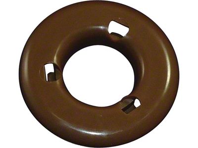 Chevy Truck Crank Handle Escutcheon, Window & Door Handle, Brown, 1967-1972