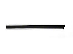 Chevy Truck Custom Sport Fleet Side Molding, Long Bed, WithBlack Insert, Left Front Lower, 1969-1972
