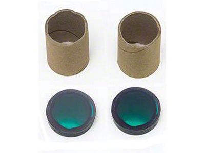Dash Turn Signal Indicator Housing W/Green Lens,55-59