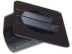 Chevy Truck Defroster Outlet, Left, Black, 1967-1972