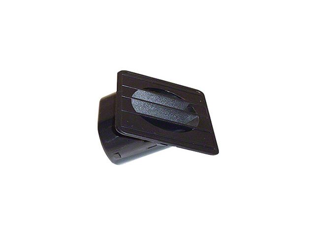 Chevy Truck Defroster Outlet, Left, Black, 1967-1972