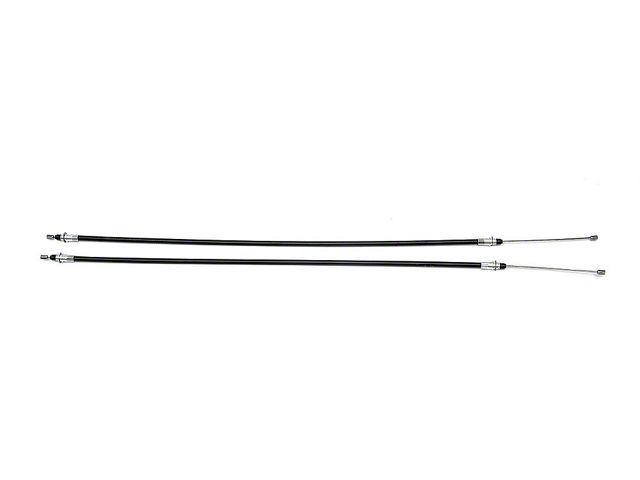 Chevy Truck Disc Brake Emergency Brake Cables, Rear, 1967-1972