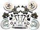 Chevy Truck Disc Brake Kit, 5-Lug, With 2 Drop Spindles, 1963-1970