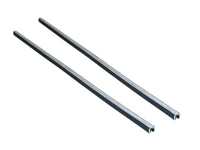 Division Bar Glass Run Window Channel Kit; Driver and Passenger Side (64-66 C10, C20, K10, K20)
