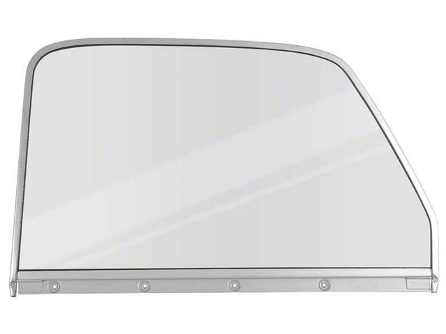 1932-1934 Ford Pickup Truck Door Glass, Clear Replacement (18" X 26" Blank)