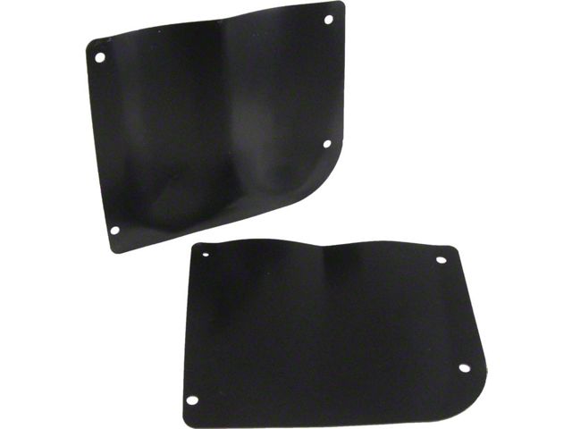 Chevy Truck Door Hinge Covers, Lower, 1955-1959