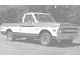 Chevy Truck Door Molding, Upper, Right, Custom Sport, 1969-1972