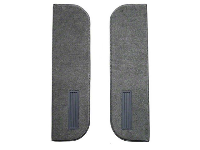Chevy Truck Door Panel Carpet, With Cardboard, With Vents, Crew Cab, CutPile, 1974-1991