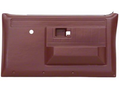 Chevy Truck Door Panels, Front, Full Size Pickup, Sierra Type, With Full Power, 1981-1987