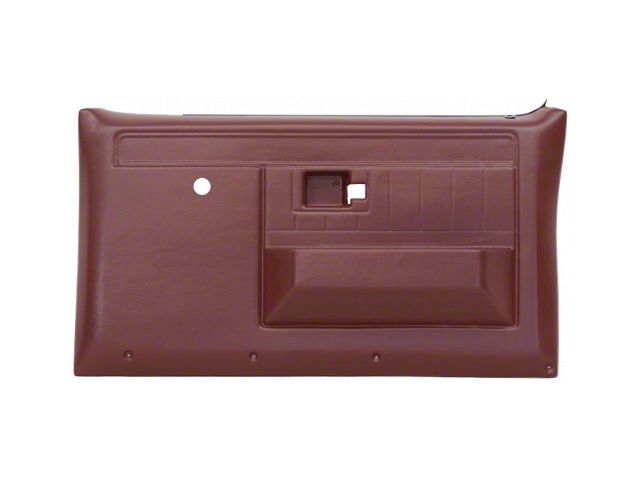 Chevy Truck Door Panels, Front, Full Size Pickup, Sierra Type, With Full Power, 1981-1987