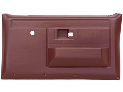 Chevy Truck Door Panels, Front, Full Size Pickup, Sierra Type, With Power Locks, 1981-1987