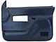 Chevy-GMC Truck Door Panels, Front, Full Size Chevy, Includes Padded Arm Rests, With Black/Gray Cloth Inserts, 1988-1994