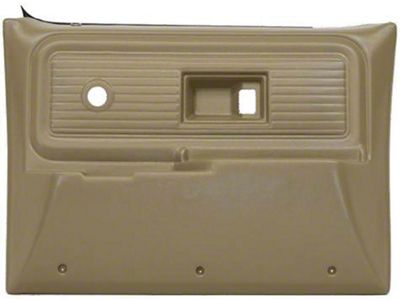 Chevy Truck Door Panels, Rear, Cheyenne Type, With Manual Windows & Locks, 1977-1980 (Crewcab & Silverado)
