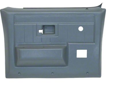 Chevy Truck Door Panels, Rear, Suburban, Sierra Type, With Power Locks, 1981-1987