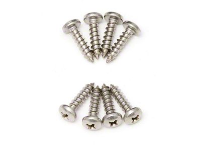 Brothers Trucks Chevy Truck Door Sill Plate Screw Set, 1967-1972