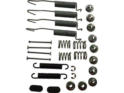 Drum Brake Hardware Kit,Rear,61-63
