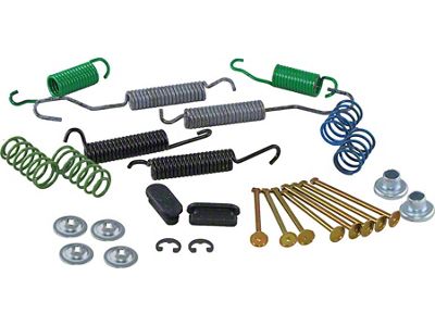 Drum Brake Hardware Kit,Rear,76-87