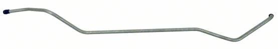 Ecklers Dual Fuel Tank Crossover Line; Stainless Steel (73-80 C/K10)