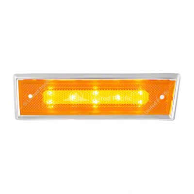 Ecklers LED Front Parking Lights with Stainless Steel Trim