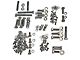 Chevy Truck Engine Bolt Kit, Stainless Steel, 235ci, Use With Aluminum Valve Cover, 1947-1955 1st Series
