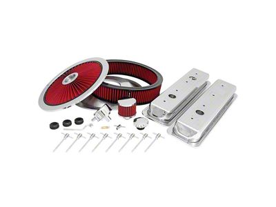 Chevy Truck - Engine Dress Up Kit, Small Block, Centerbolt, 1987-2000